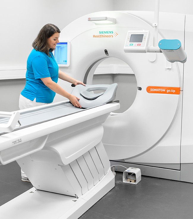 Computertomografie Radiologie Posthof Neuhausen